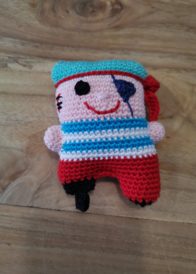 Kleine knuffel Piraat
