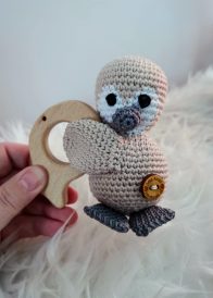 Rammelaar/bijtring pinguïn