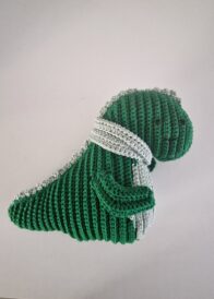 Ribbel knuffel Dino