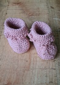 Slofjes oud roze