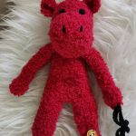 Speenknuffeltje Nijlpaard rood